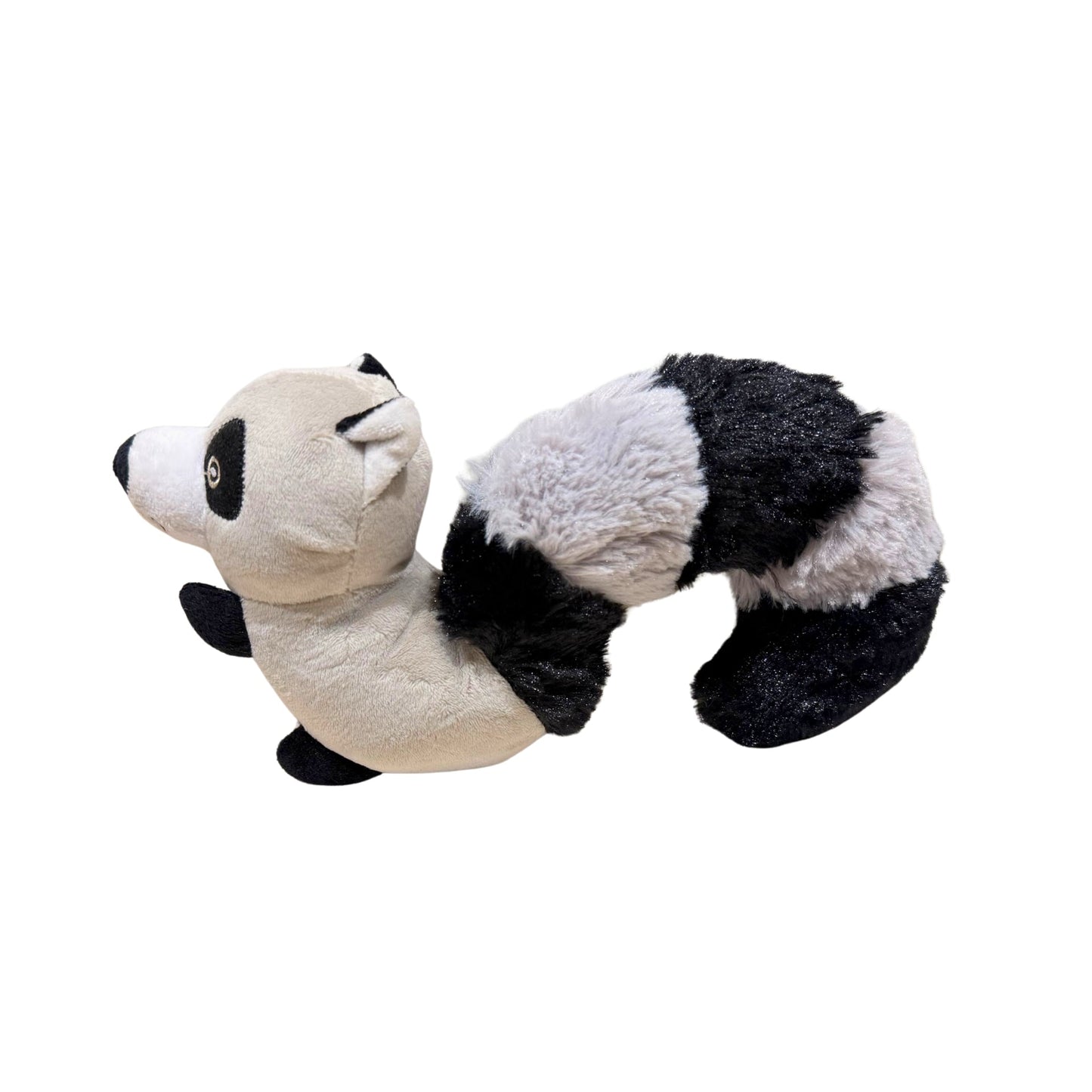 ๐ฆ Gray Raccoon Squeaky Toy