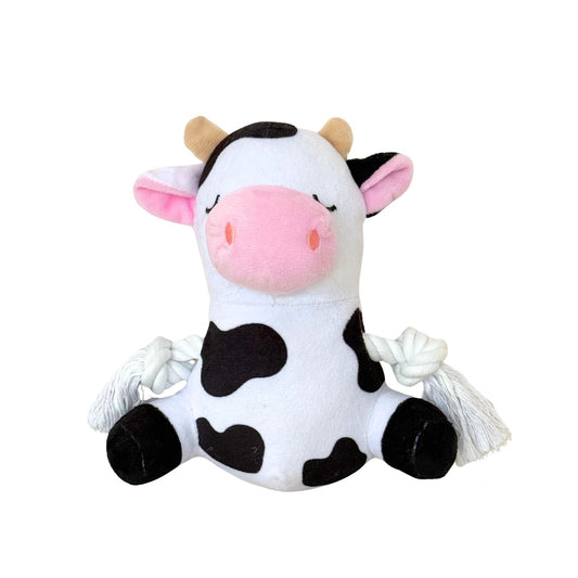 π Cow Rope Dog Toy