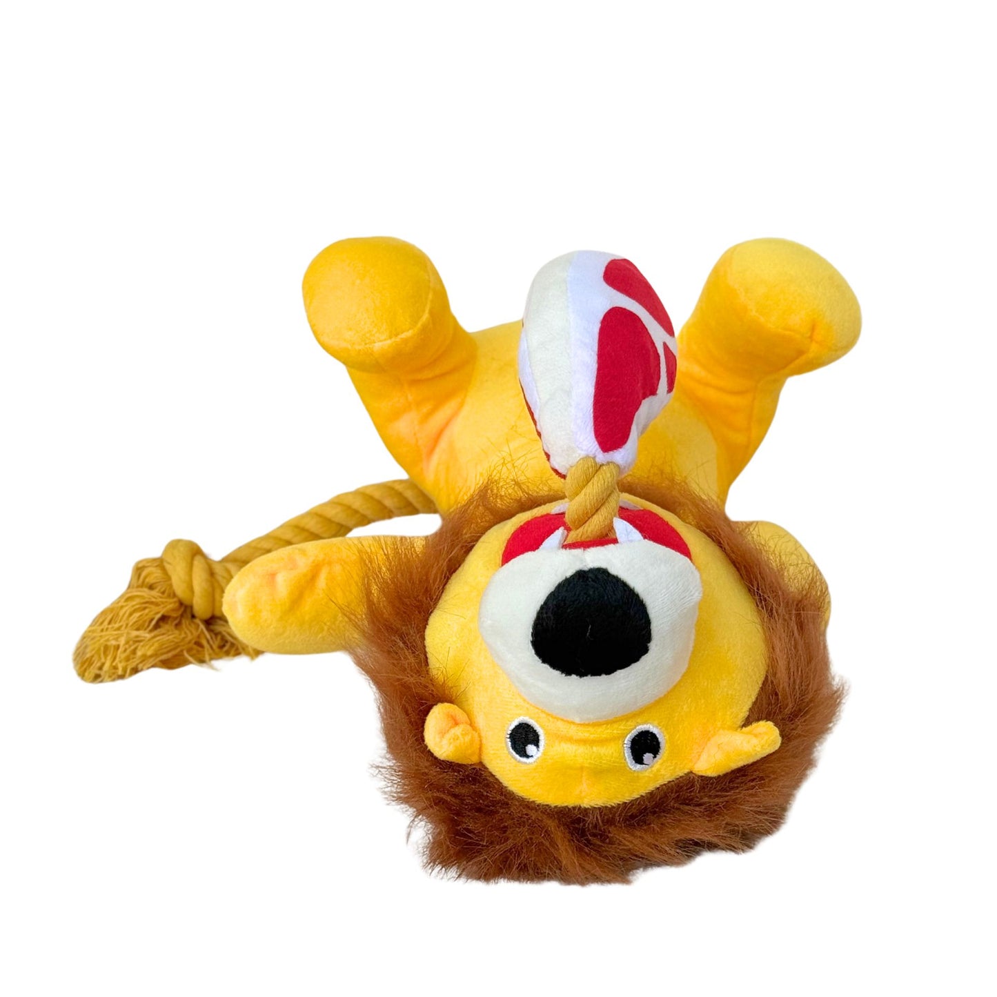 🦁 Lion Rope Dog Toy