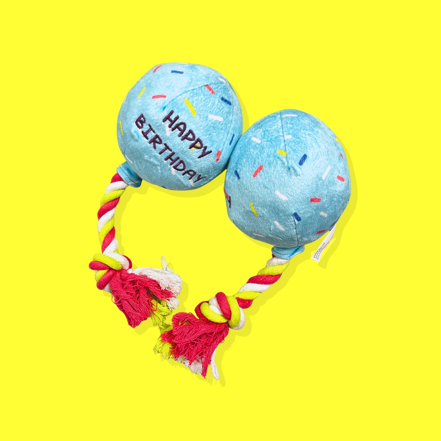 🎈Barkday Balloon Plush Tug Dog Toy