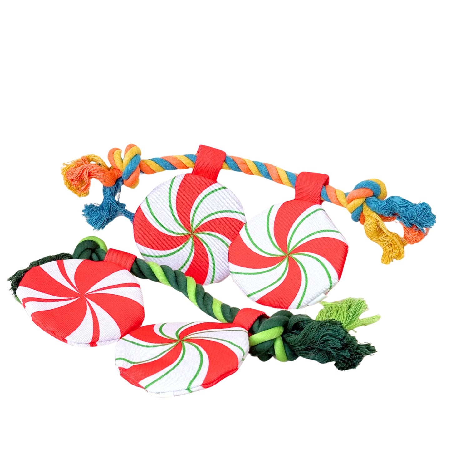 π¬ Christmas Candy Rope Dog Toy