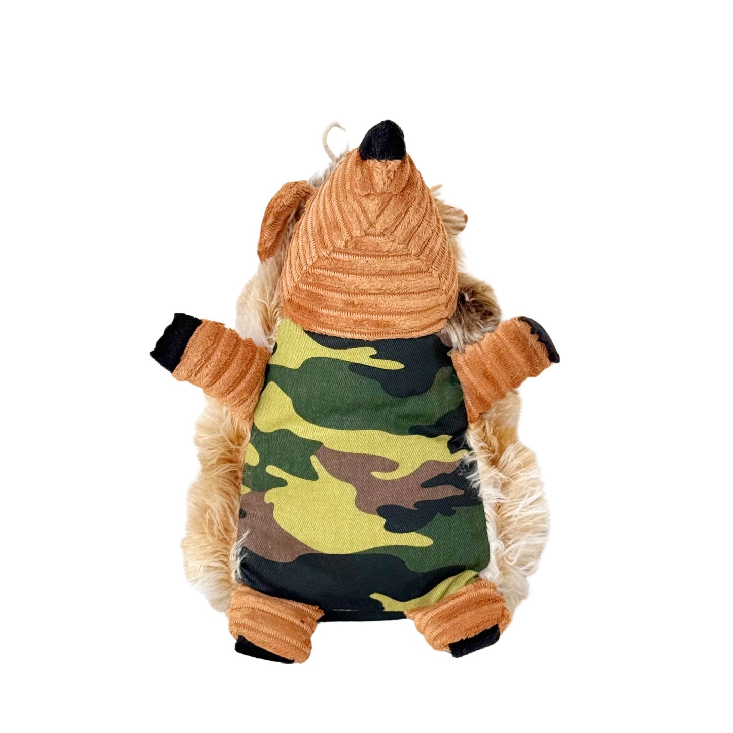 🦔 Hedgehog Squeaky Plush Dog Toy