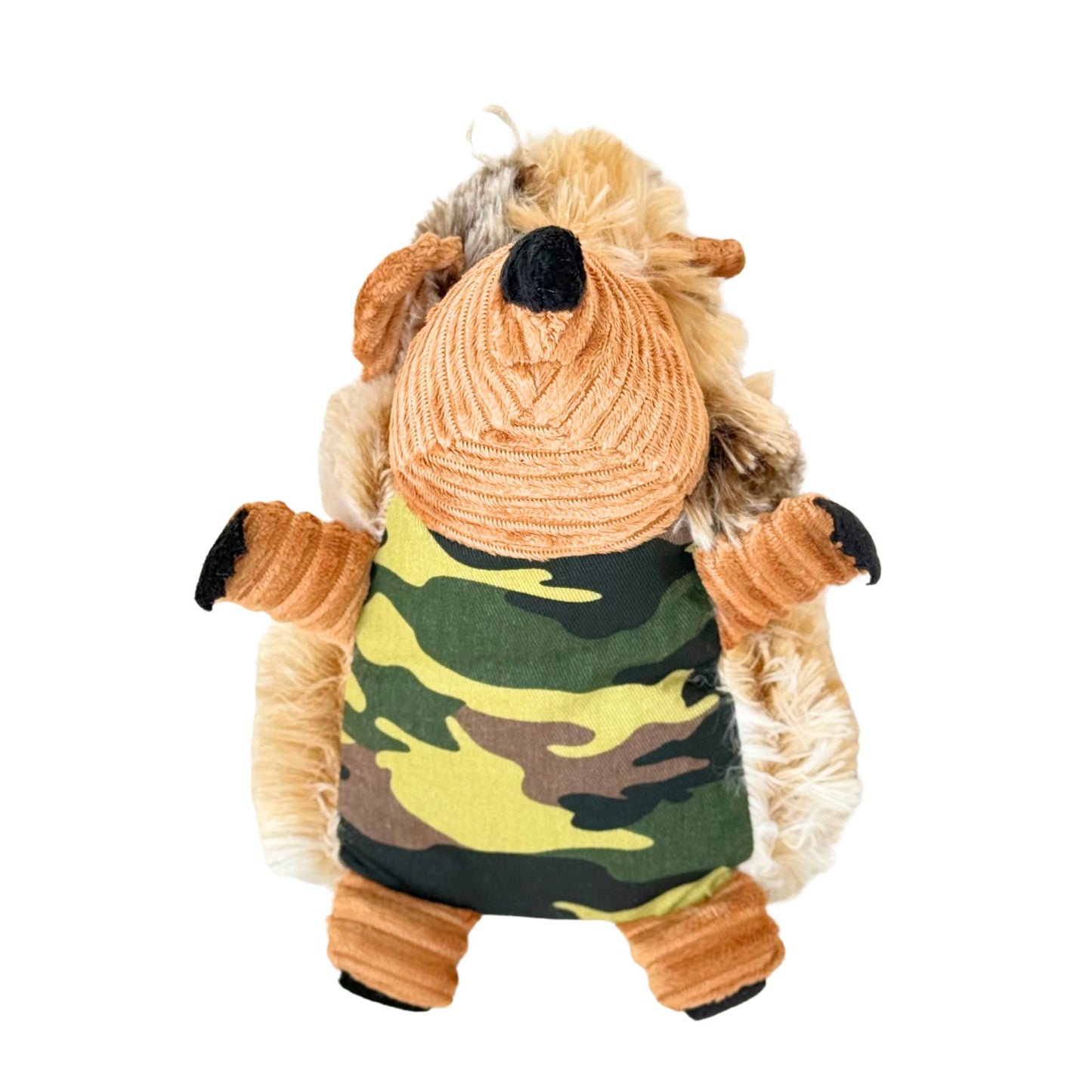 🦔 Hedgehog Squeaky Plush Dog Toy