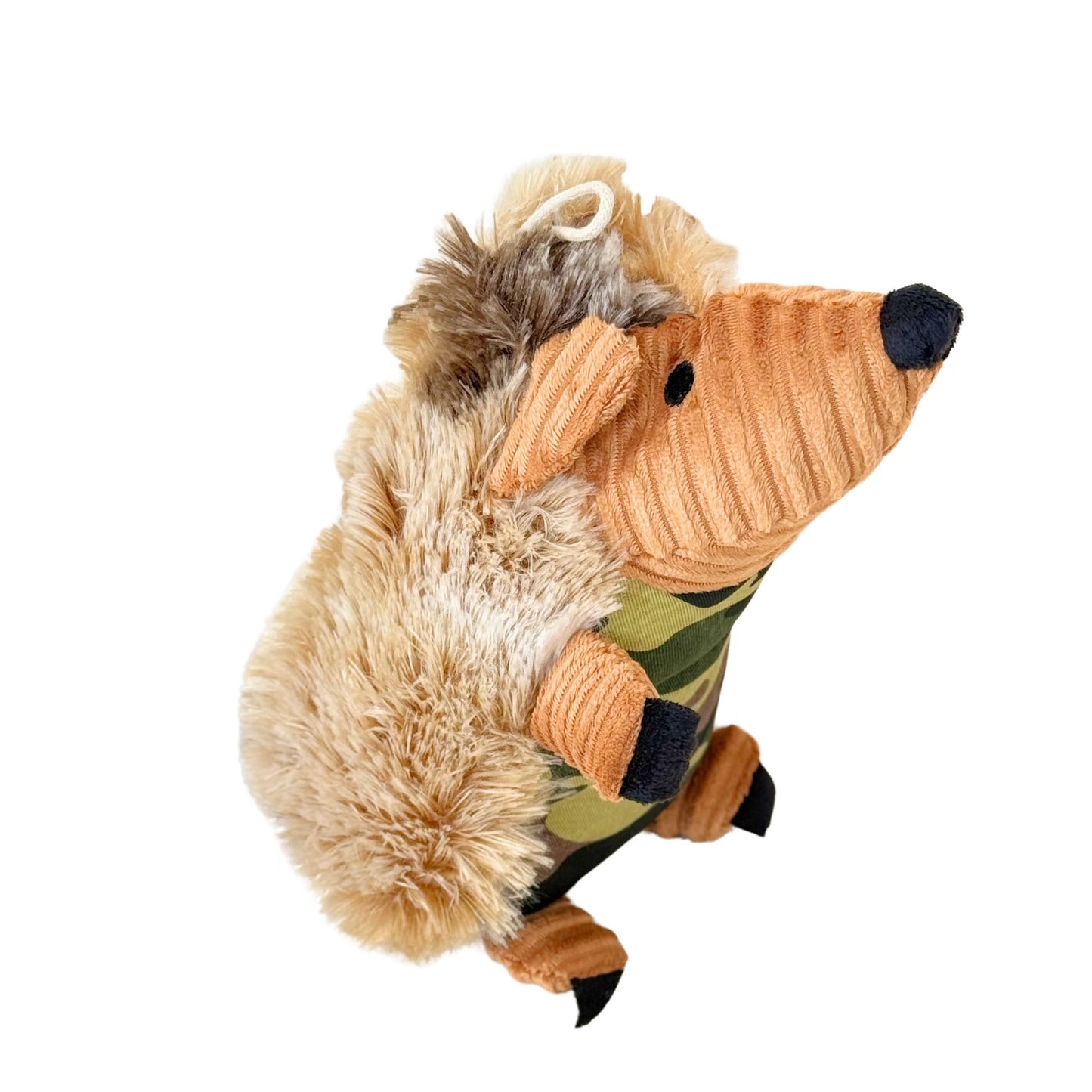 🦔 Hedgehog Squeaky Plush Dog Toy