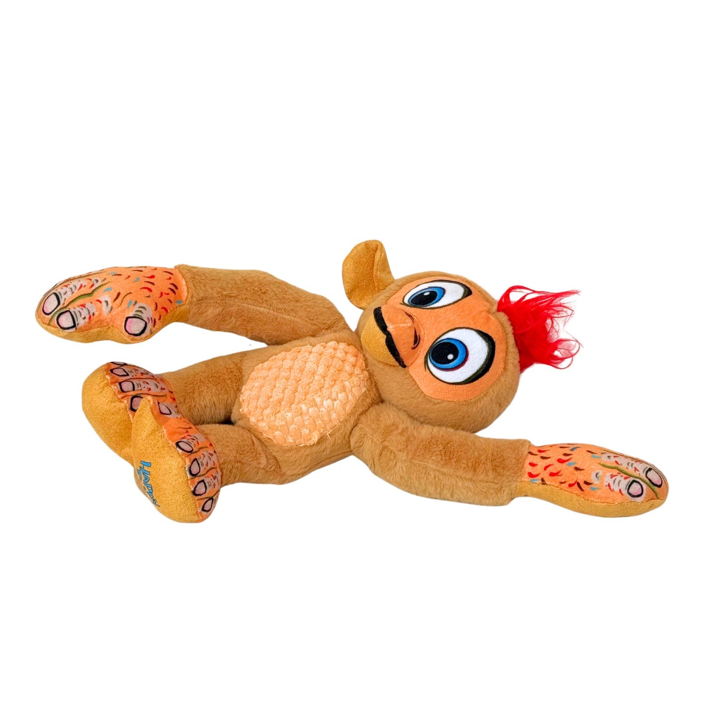 π Happy Tails Squeaking Rope Monkey Dog Toy