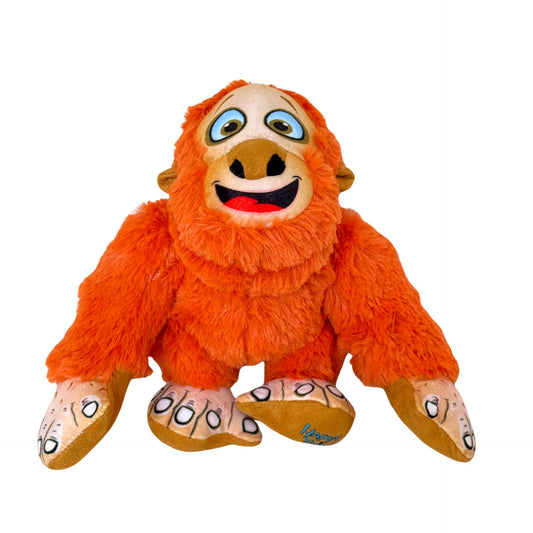 🦧 Happy Tails Squeaking Rope Orangutan Dog Toy
