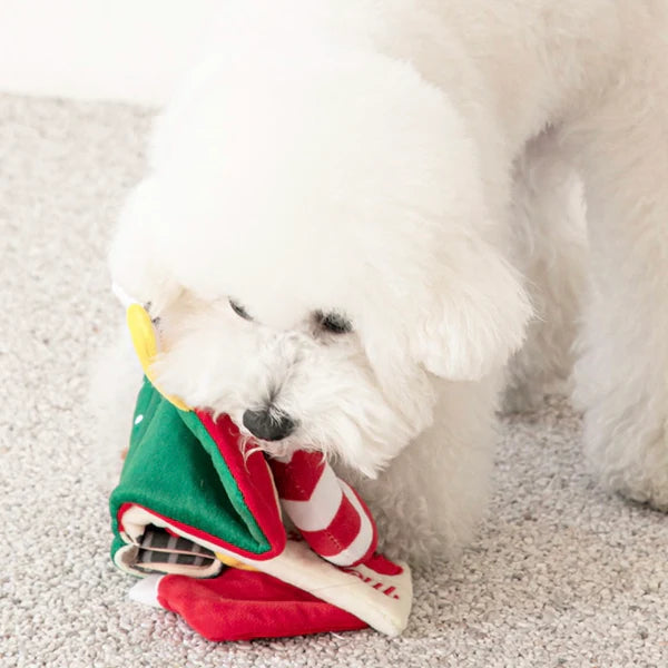 π Christmas Playbook Nosework Toy
