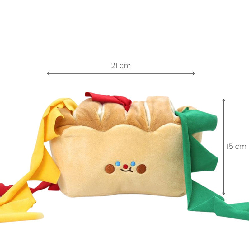 π Bread Loaf Nosework Toy