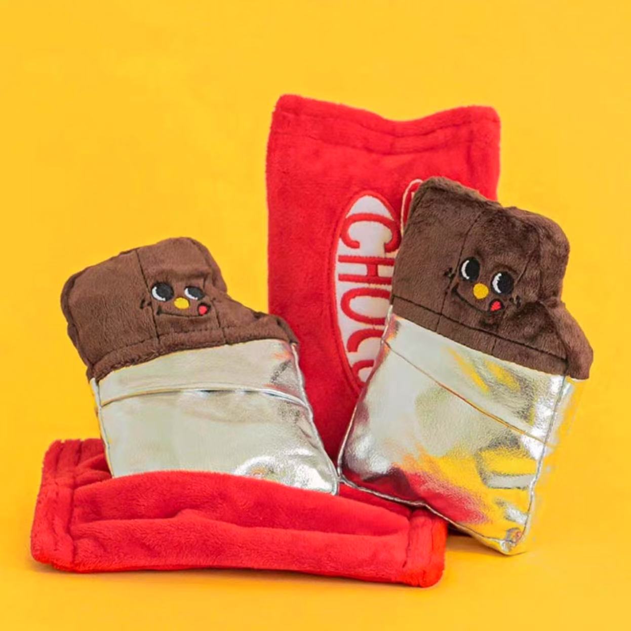 🍫 Chocolate Crinkly Hide-and-Seek Toy