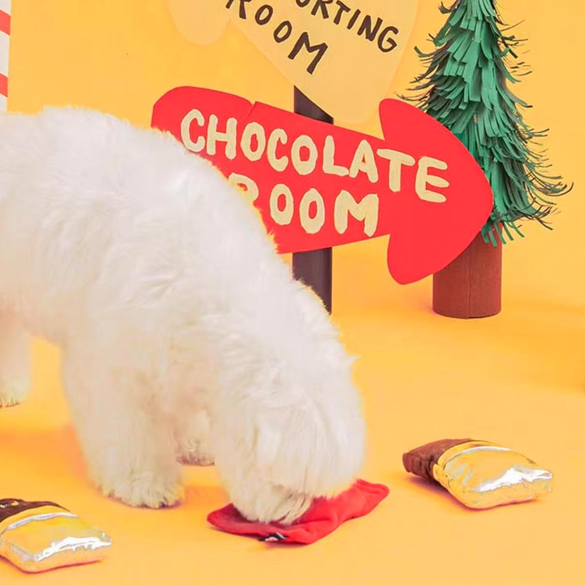 🍫 Chocolate Crinkly Hide-and-Seek Toy