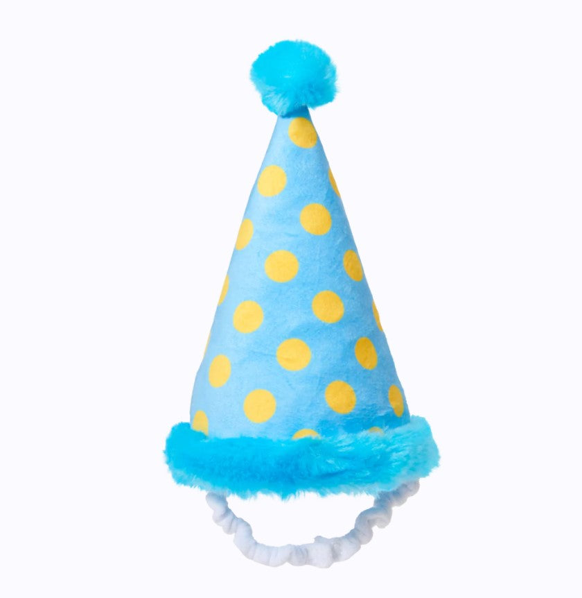 🎂 Barkday Party Hat Plush Dog Toy