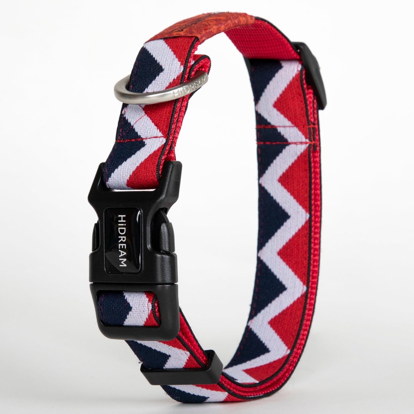 Rainbow Series Adjustable Dog Collar [Red]