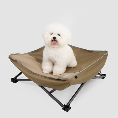 🐾 Portable Multi-Functional Camping Pet Bed [Mossy Brown]