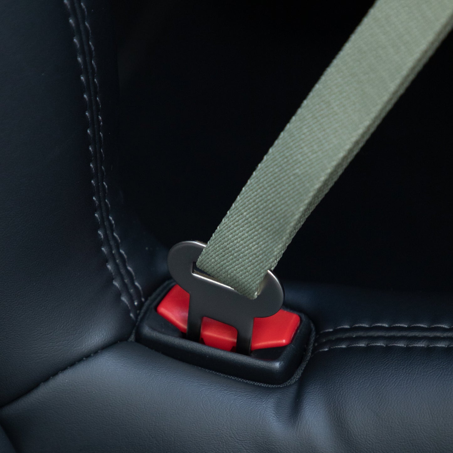 Valley Series Car Safety Seat Belt [Olive Green]