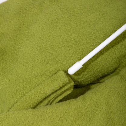 Polar Fleece Semi-Enclosed Pet Bed [Charcoal Bagel & Matcha Scone]