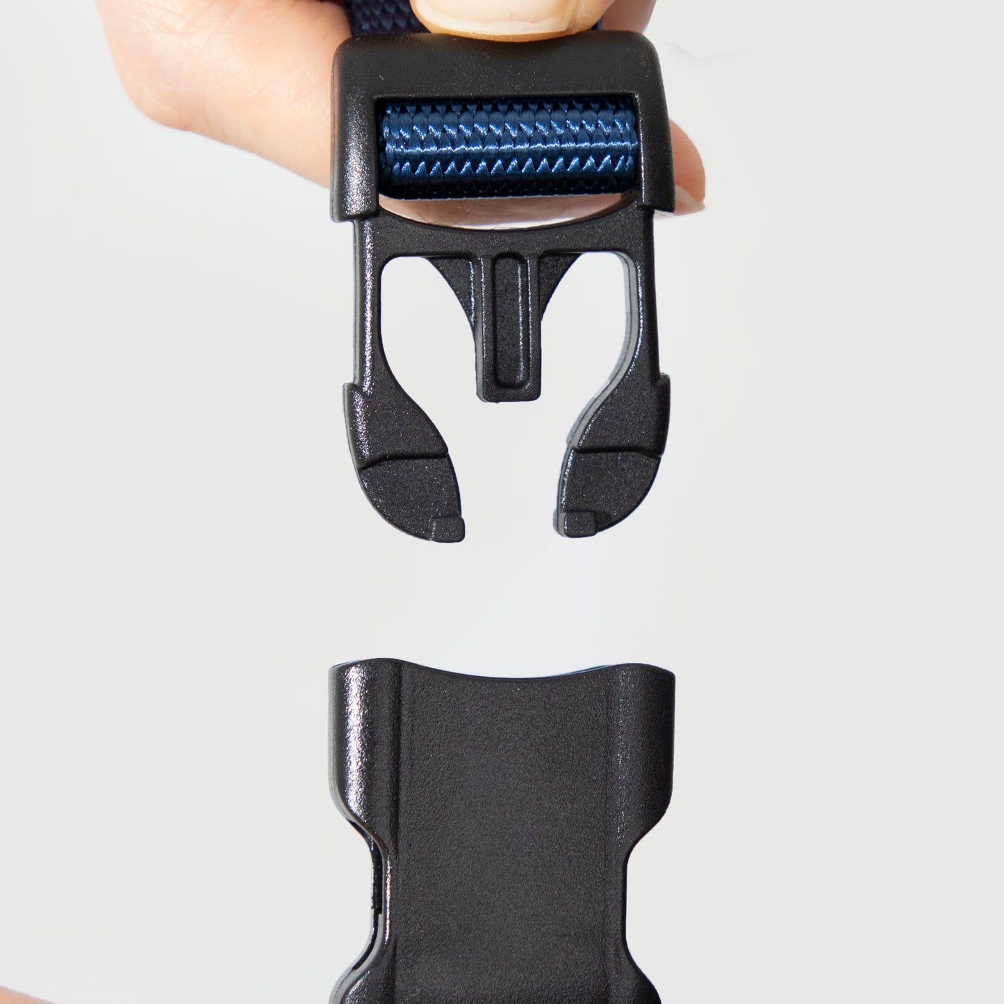 BOBO Series Leather X-shape Dog Harness [Cloud Mountain Blue]