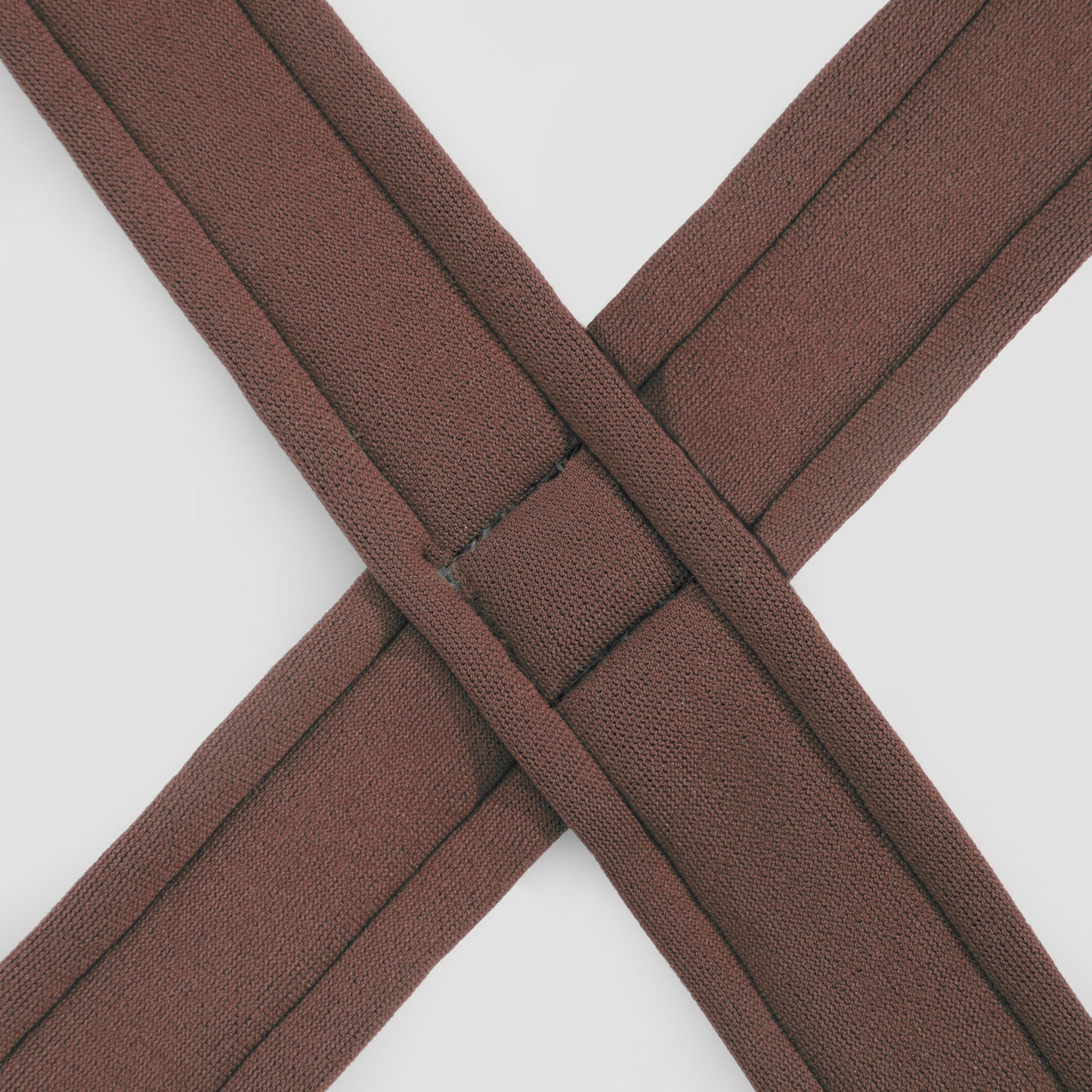 BOBO Series Leather X-shape Dog Harness [Cardamom Red]