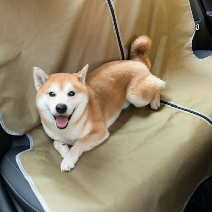 🚗 Multi-Functional Pet Car Seat Cover [Mossy Brown]