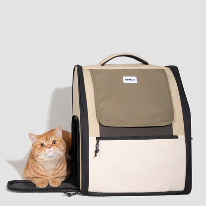 First Class Pet Backpack Carrier [Chestnut Brown - Pre-Order]