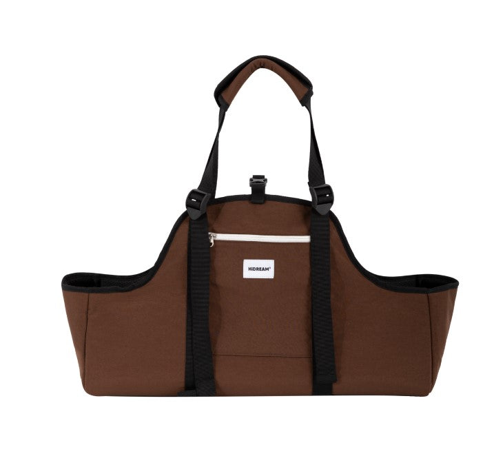 Baguette Style Pet Shoulder Carrier [Nut Brown - Pre-Order]