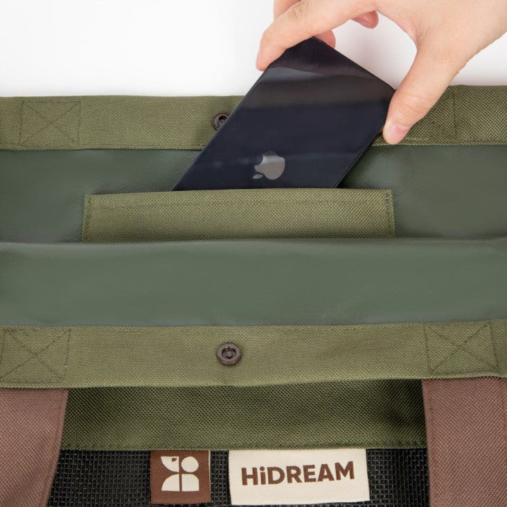 Two-Tone Shoulder Pet Carrier Bag [Matcha Cookie - Pre-Order]