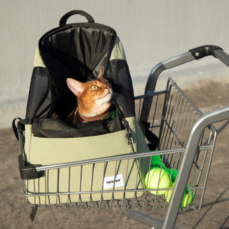 Lightweight Pet Backpack Carrier [Olive Green - Pre-Order]