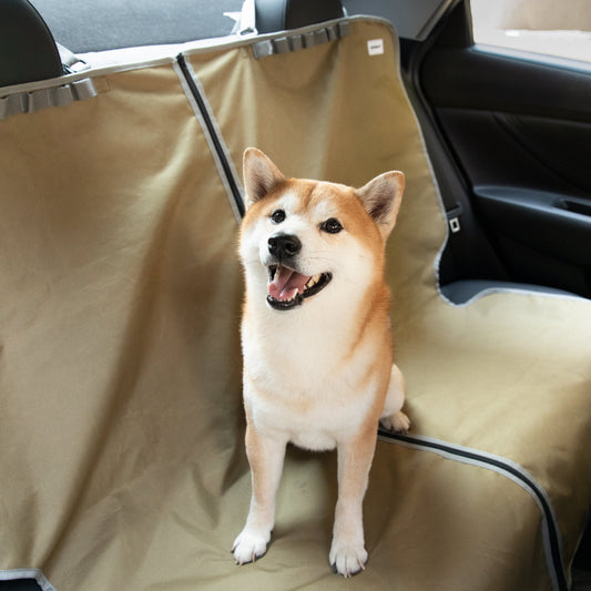 🚗 Multi-Functional Pet Car Seat Cover [Mossy Brown]