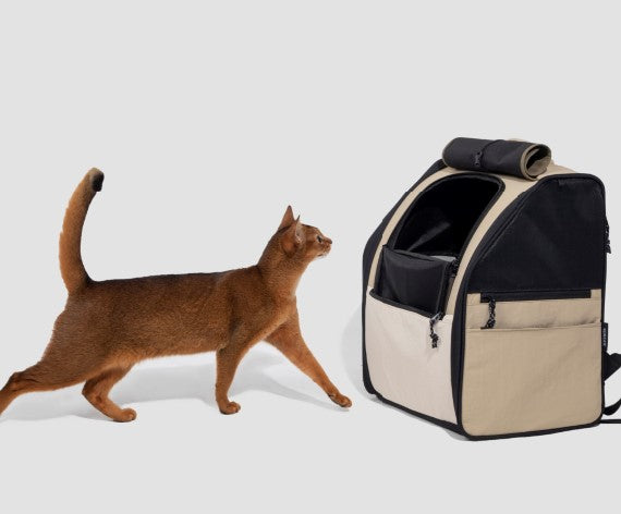 First Class Pet Backpack Carrier [Chestnut Brown - Pre-Order]