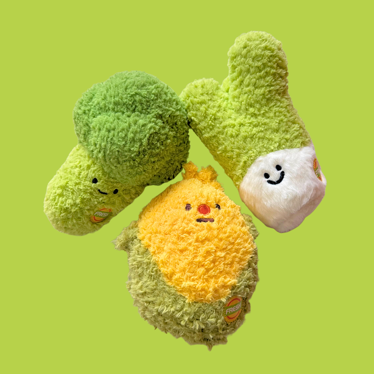 🥬 Lovely Vegetable Plush Toy [Leek]