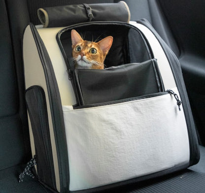 First Class Pet Backpack Carrier [Chestnut Brown - Pre-Order]