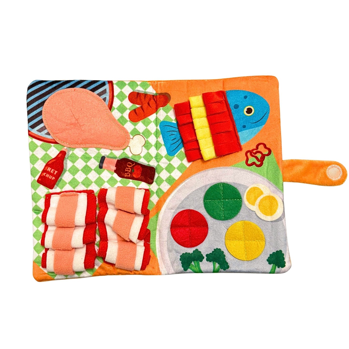 🍖 BBQ Menu Nosework Playbook Toy