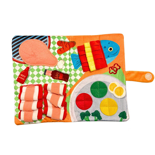 🍖 BBQ Menu Nosework Playbook Toy