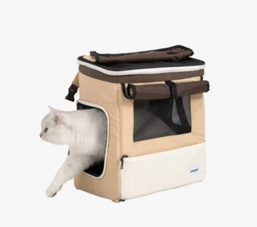Nomad Pet Tent Backpack [Eggshell Brown - Pre-Order]