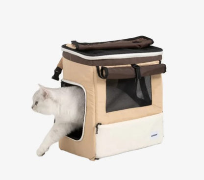 Nomad Pet Tent Backpack [Eggshell Brown - Pre-Order]