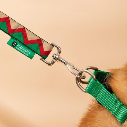 Rainbow Series Adjustable Dog Collar [Green]