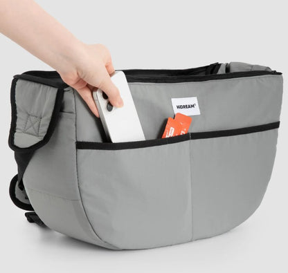 Mountain-Style Pet Tote Crossbody Bag [Volcano Gray - Pre-Order]