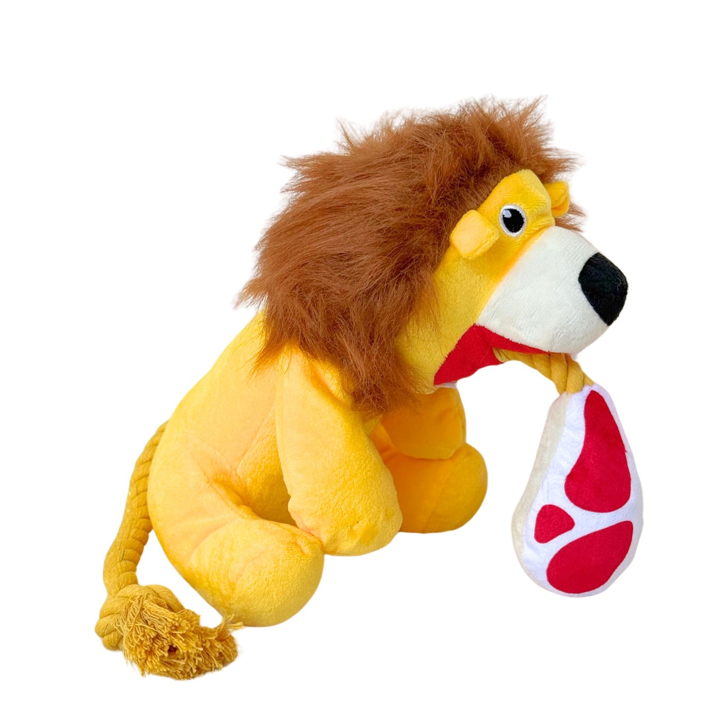 🦁 Lion Rope Dog Toy