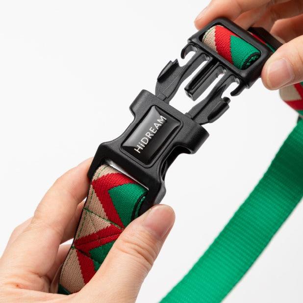 Rainbow Series Adjustable Dog Collar [Green]