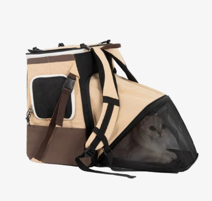 Nomad Pet Tent Backpack [Eggshell Brown - Pre-Order]