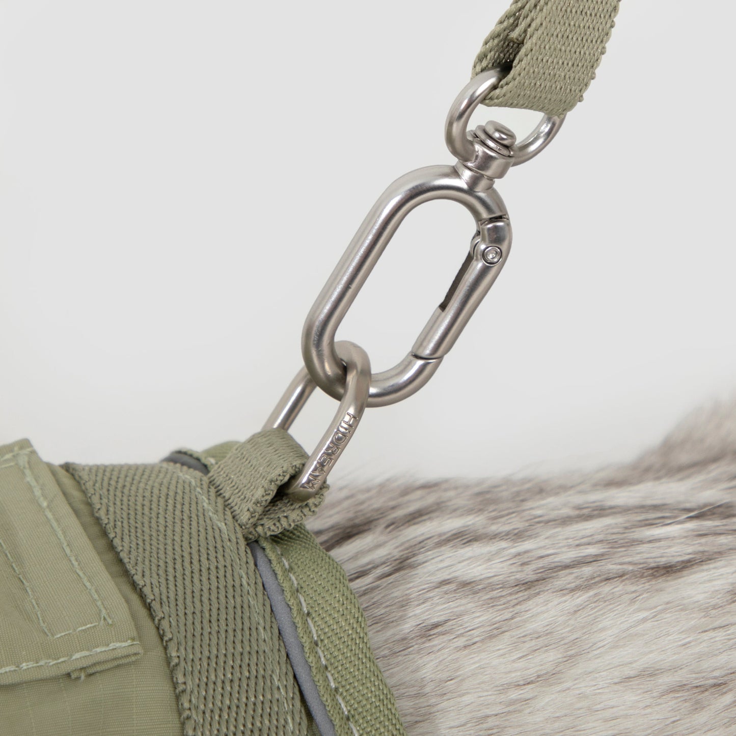 Valley Series Vest-Style Cat Harness and Leash Set [Olive Green]