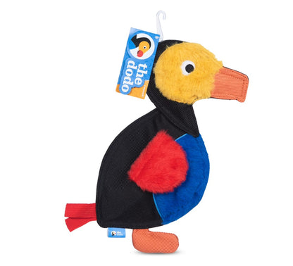 🦤 The Dodo Stuffing-Free Squeaky Toy
