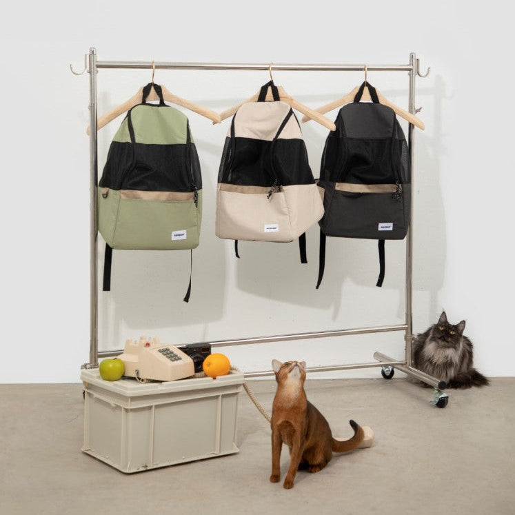 Lightweight Pet Backpack Carrier [Olive Green - Pre-Order]