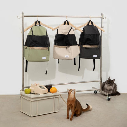 Lightweight Pet Backpack Carrier [Olive Green - Pre-Order]