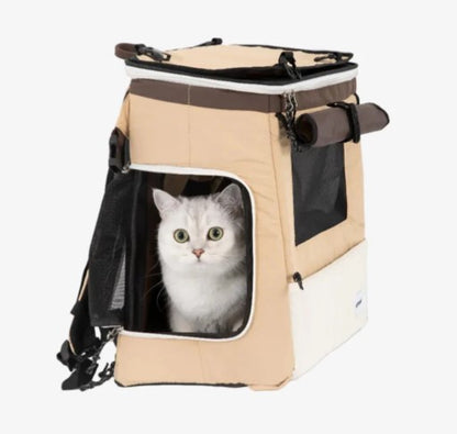 Nomad Pet Tent Backpack [Eggshell Brown - Pre-Order]