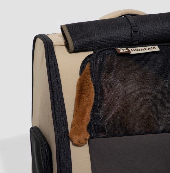 First Class Pet Backpack Carrier [Chestnut Brown - Pre-Order]