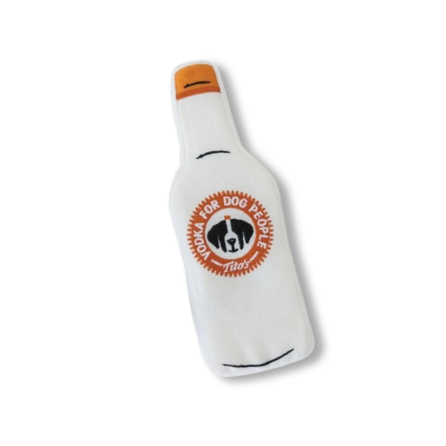 🥃 Tito’s Handmade Vodka Squeaky Dog Toy