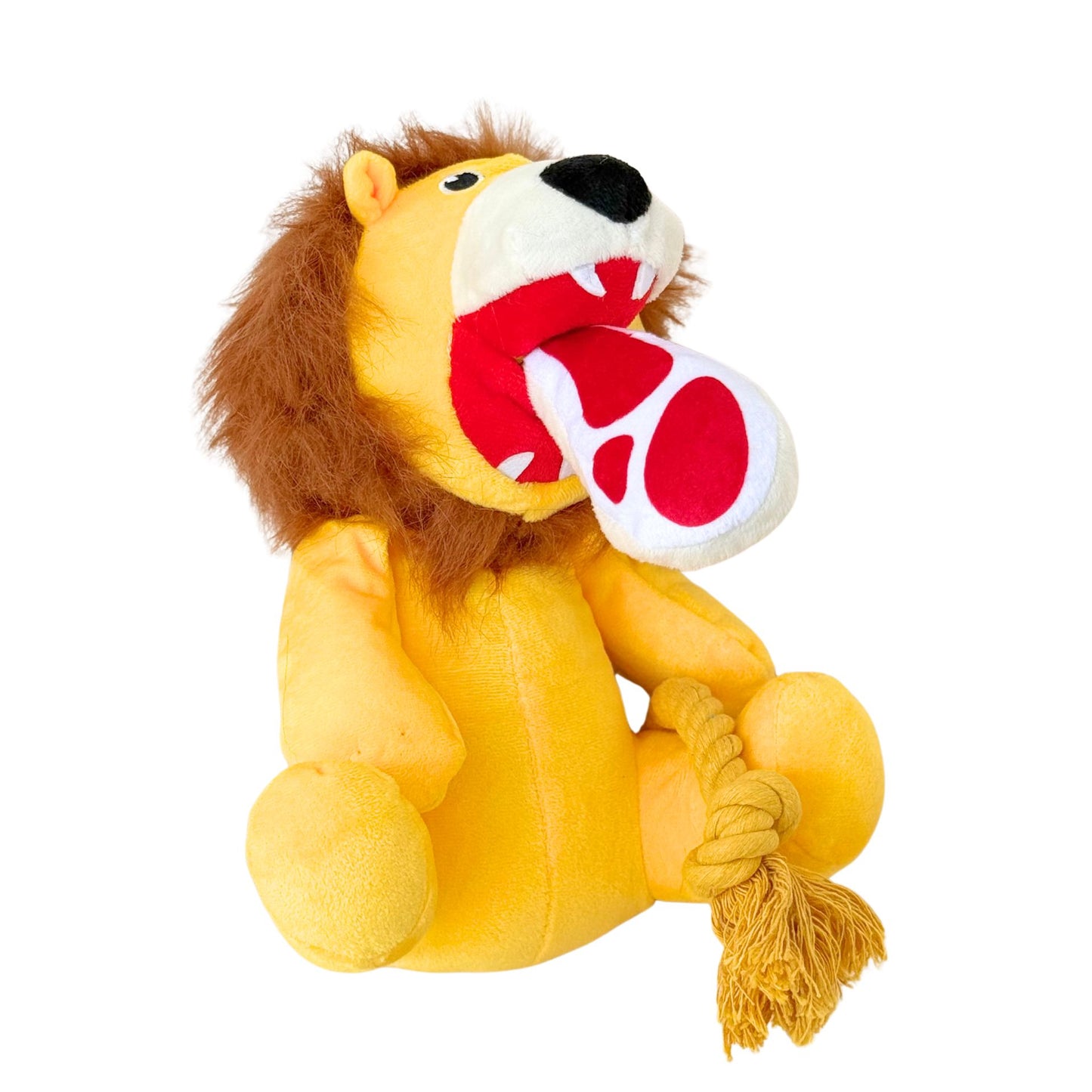 🦁 Lion Rope Dog Toy