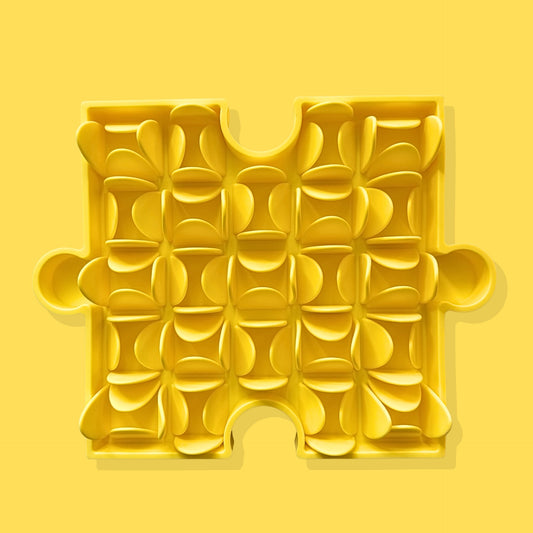 Pawzzle Enrichment Foraging Mat [Yellow]