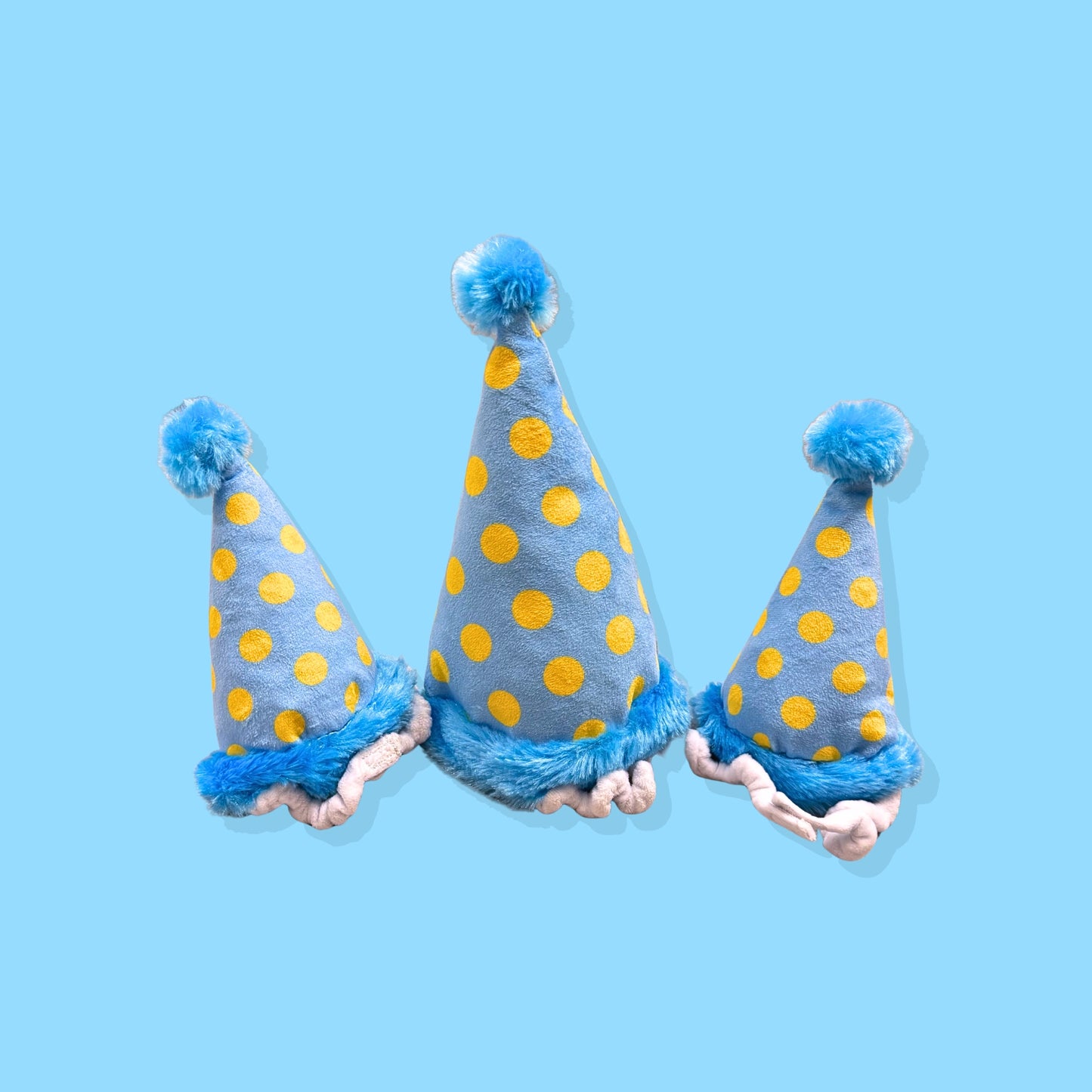 🎂 Barkday Party Hat Plush Dog Toy