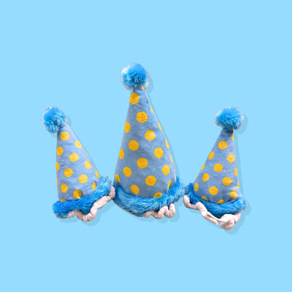 🎂 Barkday Party Hat Plush Dog Toy
